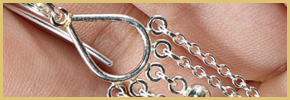 Ohrringe aus Silber 925 (ohne Steinen)