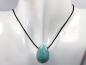 Preview: amazonite with cord or silver 925