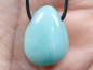Preview: amazonite with cord or silver 925