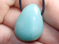 Preview: amazonite with cord or silver 925