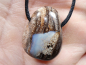Preview: Boulderopal mit Band oder Silber 925