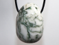 Preview: tree agate with cord or silver 925