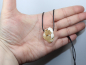 Preview: cappuccino opal with cord or silver 925