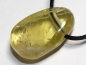 Preview: lemon quartz with cord or silver 925