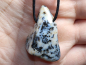 Preview: Dendritenachat mit Band oder Silber 925