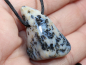 Preview: Dendritenachat mit Band oder Silber 925