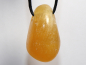 Preview: Orangencalcit mit Band oder Silber 925