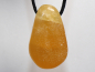 Preview: Orangencalcit mit Band oder Silber 925