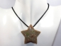 Preview: moss agate with cord or silver 925
