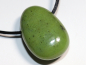 Preview: Chrysopras mit Band oder Silber 925