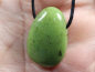 Preview: Chrysopras mit Band oder Silber 925