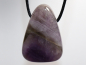 Preview: amethyst with cord or silver 925