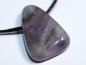 Preview: amethyst with cord or silver 925