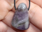 Preview: amethyst with cord or silver 925