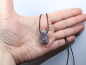 Preview: amethyst with cord or silver 925