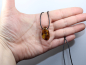 Preview: amber with cord or silver 925