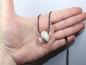 Preview: crazy lace agate with cord or silver 925