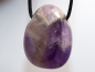 Preview: amethyst with cord or silver 925