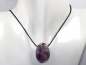 Preview: amethyst with cord or silver 925