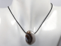 Preview: Botswana agate with cord or silver 925