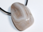 Preview: Botswana-Achat mit Band oder Silber 925
