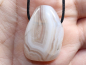 Preview: Botswana-Achat mit Band oder Silber 925