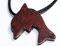 Preview: brecciated jasper with cord or silver 925