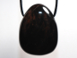 Preview: gold obsidian with cord or silver 925