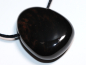 Preview: gold obsidian with cord or silver 925