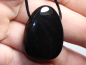Preview: gold obsidian with cord or silver 925