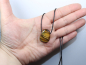 Preview: Tigerauge mit Band oder Silber 925