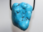 Preview: turquoise (rec.) with cord or silver 925