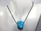 Preview: turquoise (rec.) with cord or silver 925