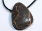 Preview: Boulder opal with cord or silver 925