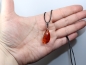 Preview: amber with cord or silver 925
