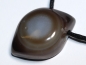 Preview: eye agate (sardonyx) with cord or silver 925