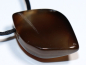 Preview: eye agate (sardonyx) with cord or silver 925