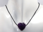 Preview: amethyst with cord or silver 925