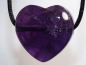 Preview: amethyst with cord or silver 925