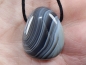 Preview: Botswana agate with cord or silver 925