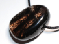 Preview: Lamellenobsidian mit Band oder Silber 925