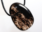 Preview: Lamellenobsidian mit Band oder Silber 925