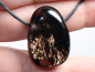 Preview: Lamellenobsidian mit Band oder Silber 925