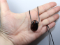 Preview: Lamellenobsidian mit Band oder Silber 925