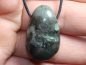 Preview: emerald with cord or silver 925