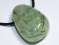 Preview: prehnite with epidote with cord or silver 925