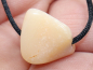 Preview: fire opal with cord or silver 925