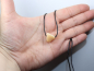 Preview: fire opal with cord or silver 925