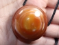 Preview: eye agate (sardonyx) with nylon cord