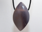 Preview: eye agate (sardonyx) with cord or silver 925